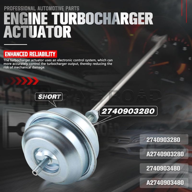 BINB ROAD Turbo Wastegate Actuator 2740903280 2740903480 Compatible with Mercedes Benz C300 GLC300 W205 W212 W204 M274 - Image 4